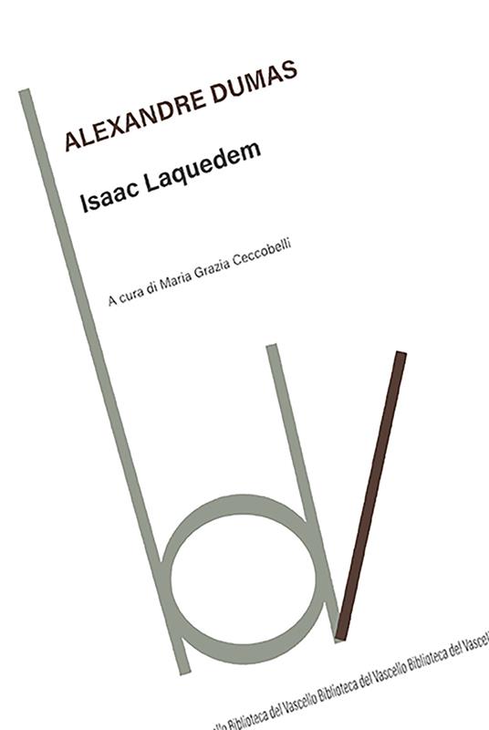 Isaac Laquedem - Alexandre Dumas - copertina