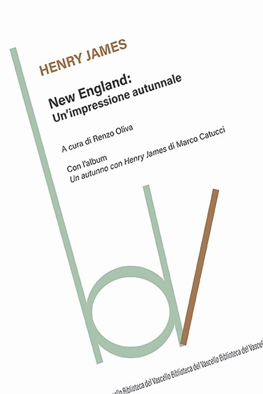 New England. Un'impressione autunnale - Henry James - copertina