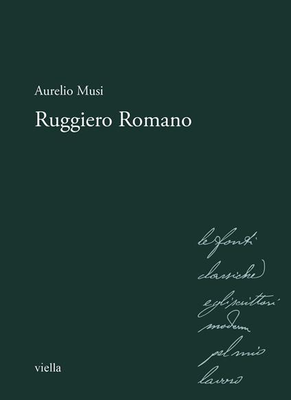 Ruggiero Romano - Aurelio Musi - copertina