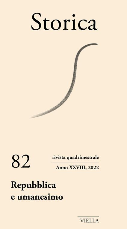 Storica (2022). Vol. 82: Repubblica e umanesimo - copertina