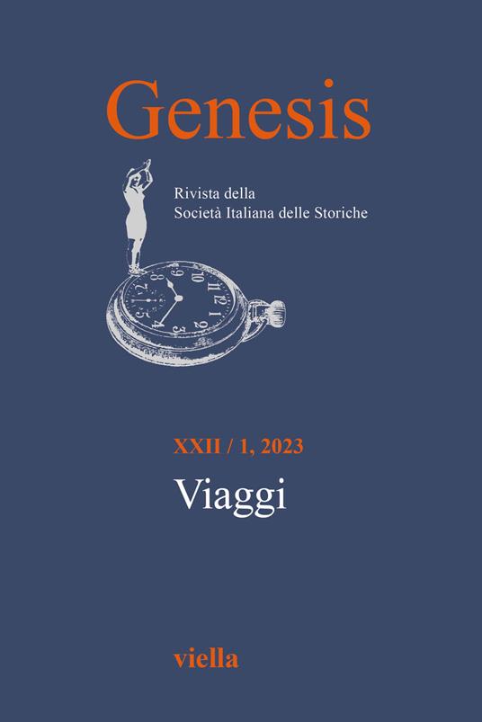 Genesis. Rivista della Società italiana delle storiche (2023). Vol. 1: Viaggi - copertina