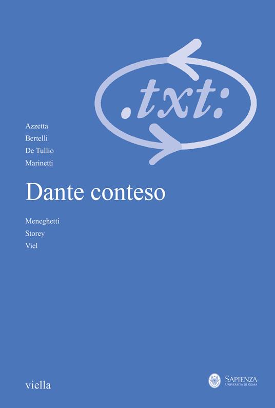 Critica del testo (2023). Vol. 26: Dante conteso - copertina