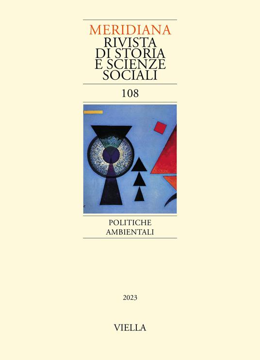 Meridiana (2023). Vol. 108: Politiche ambientali - copertina