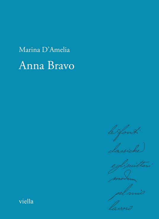Anna Bravo - Marina D'Amelia - copertina