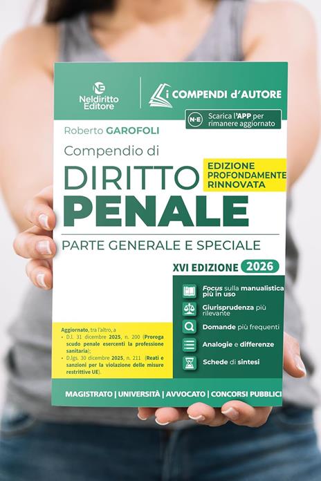 Compendio di diritto penale 2026 - Roberto Garofoli - 3
