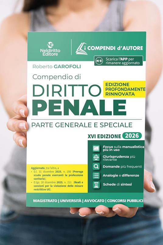 Compendio di diritto penale 2026 - Roberto Garofoli - 3