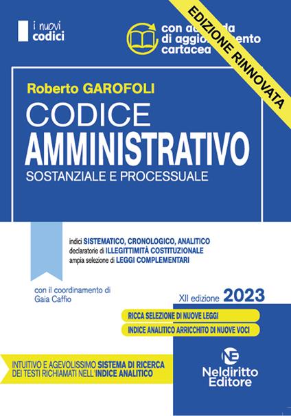 Codice amministrativo sostanziale e processuale. Concorso magistratura - Giulia Ferrari,Luca Emanuele Ricci - copertina