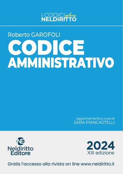 Codice amministrativo - copertina