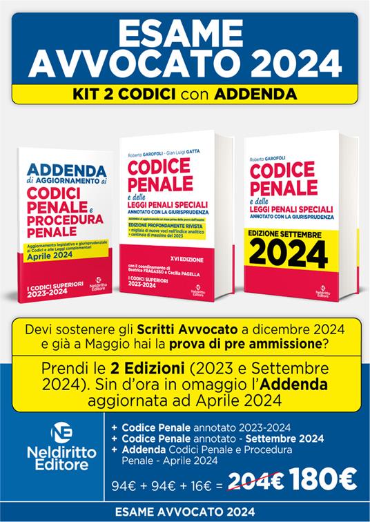 Codice Penale annotato con la giurisprudenza + Addenda Codice Penale e Procedura Penale + Codice Penale Annotato. Nuova ediz. - Roberto Garofoli,Gian Luigi Gatta - copertina