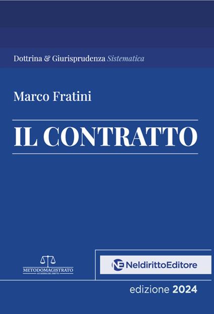 Il contratto - Marco Fratini - copertina