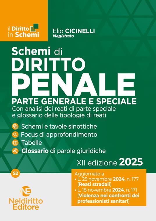 Schemi di diritto penale. Parte generale e speciale. Nuova ediz. - Giorgia Villa,Ruben Di Stefano - copertina