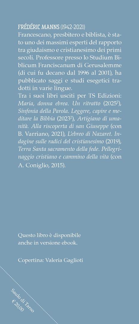 Saulo di Tarso. La chiamata all'universalità - Frédéric Manns - 2