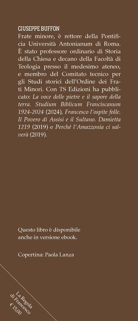 La regola di Francesco spiegata ai semplici - Giuseppe Buffon - 2