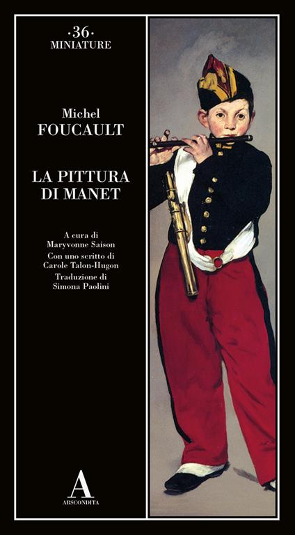 La pittura di Manet - Michel Foucault - copertina