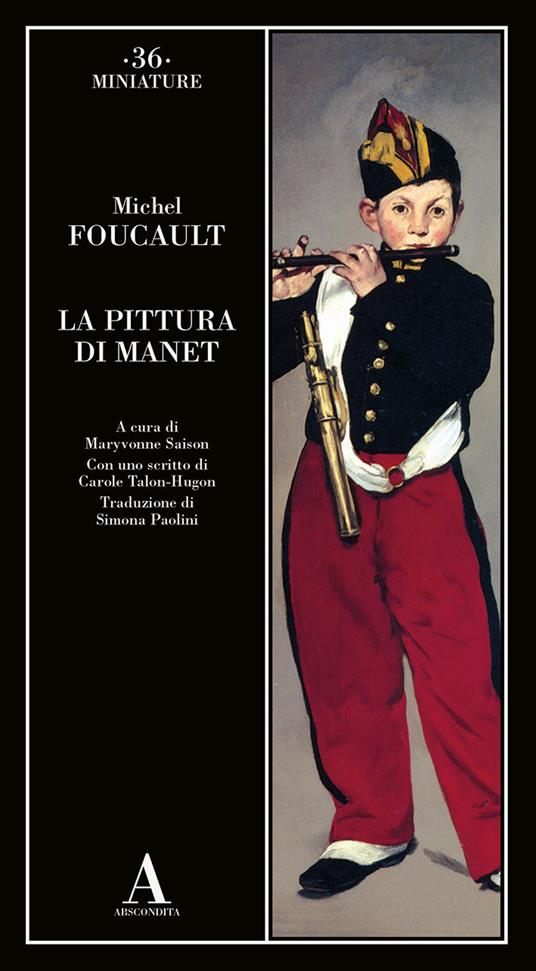 La pittura di Manet - Michel Foucault - copertina