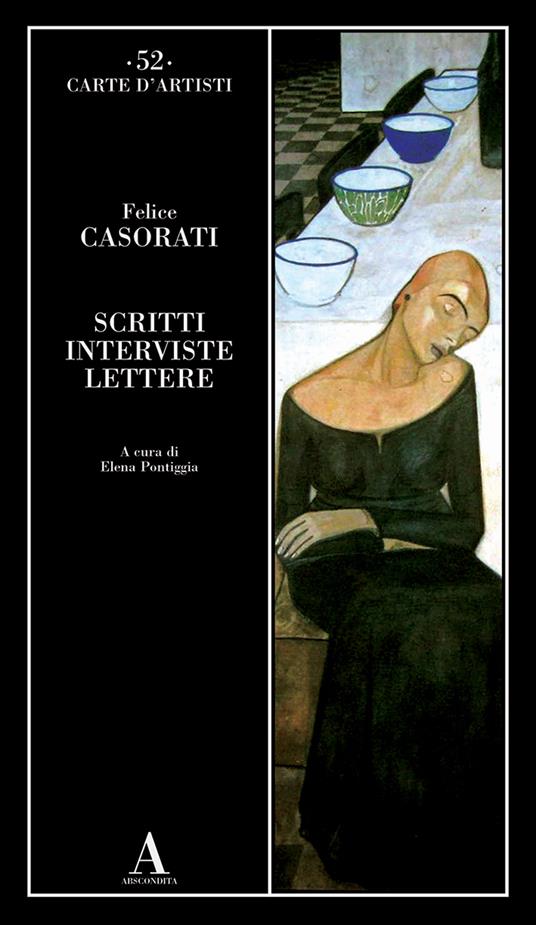 Scritti, interviste, lettere - Felice Casorati - copertina