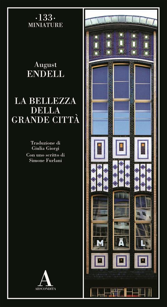 La bellezza della grande città - August Endell - copertina
