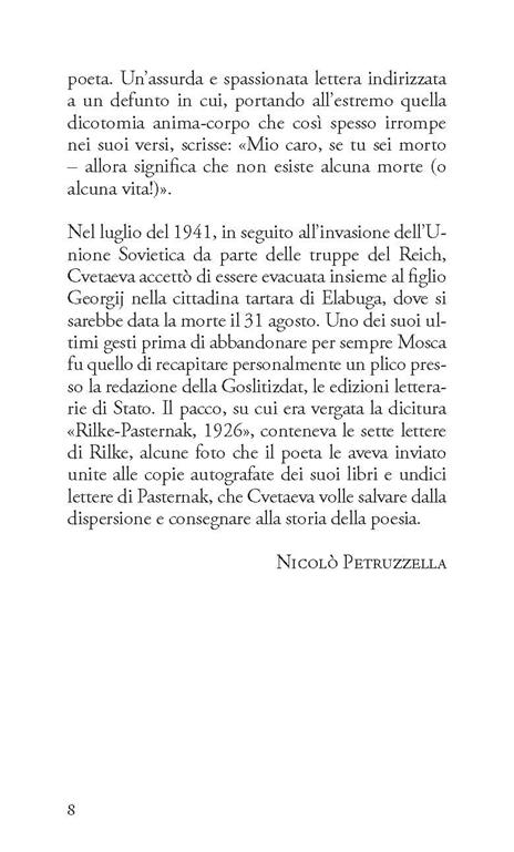 L'oceano leggeva con me. Lettere a Rilke sulla poesia - Marina Cvetaeva - 6