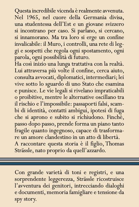 Storia di una fuga - Thomas Strässle - 2