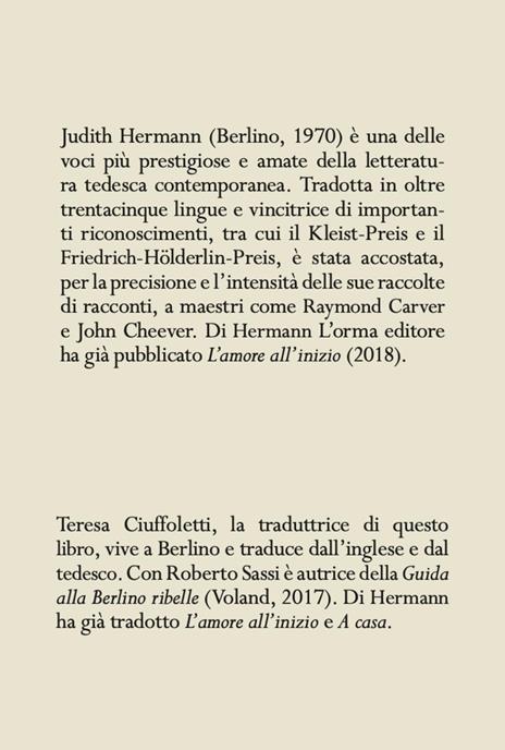 Indietro nel tempo - Judith Hermann - 2
