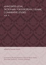 Annotated legal dictionary for European. Vol. 2: Islamic comparative studies