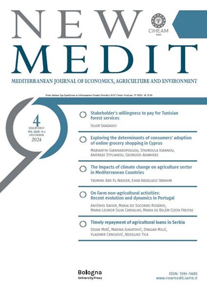 New Medit (2024). Vol. 4 - copertina