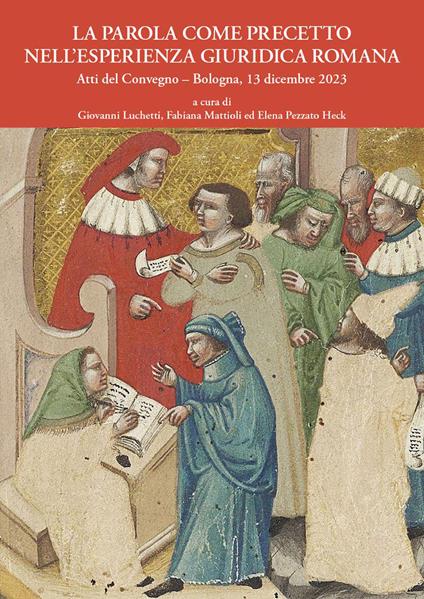 La parola come precetto nell’esperienza giuridica romana - copertina