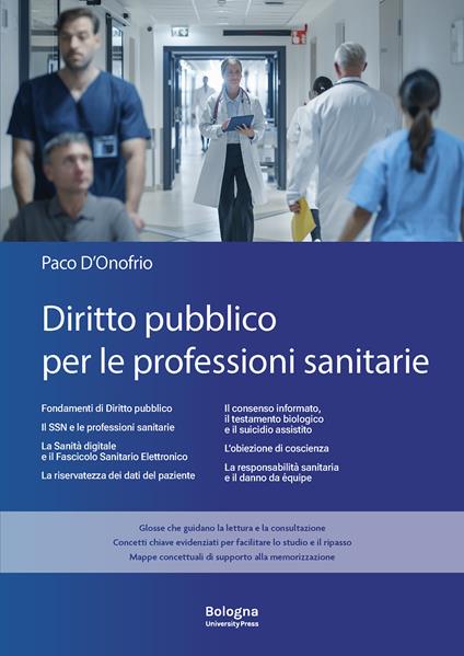 Diritto pubblico per le professioni sanitarie - Paco D'Onofrio - copertina