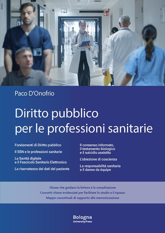 Diritto pubblico per le professioni sanitarie - Paco D'Onofrio - copertina