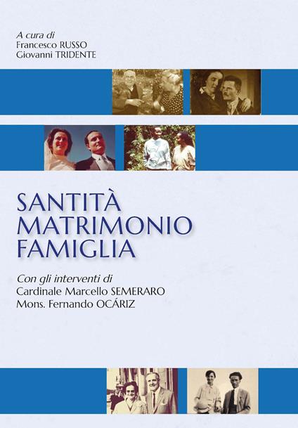 Santità matrimonio famiglia - copertina