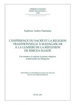 L’expérience du sacré et la religion traditionelle à Madagascar à la lumière de la réflexion de Mircea Eliade