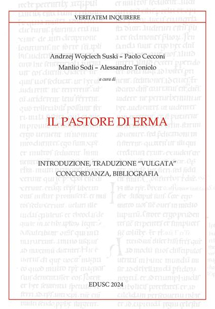 Il pastore di Erma - copertina