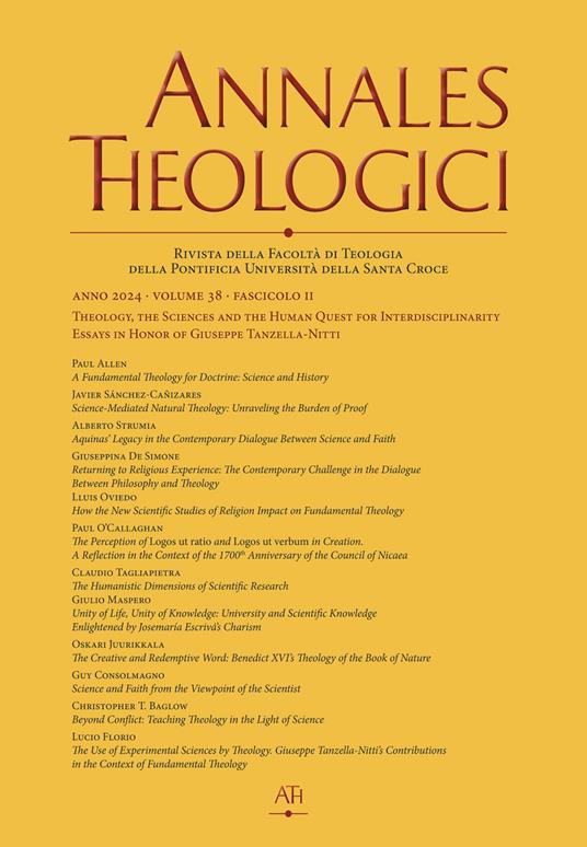 Annales theologici (2024). Vol. 38/2