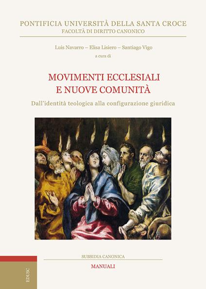 Movimenti ecclesiali e nuove comunità. Dall'identità teologica alla configurazione giuridica - copertina