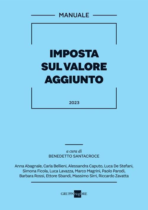 Imposta sul Valore Aggiunto - copertina