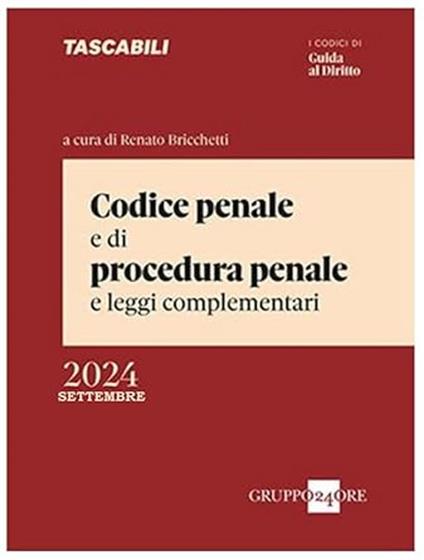 Codice penale e di procedura penale e leggi complementari - copertina
