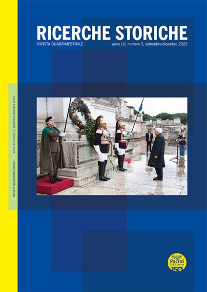 Ricerche storiche (2022). Vol. 3 - copertina
