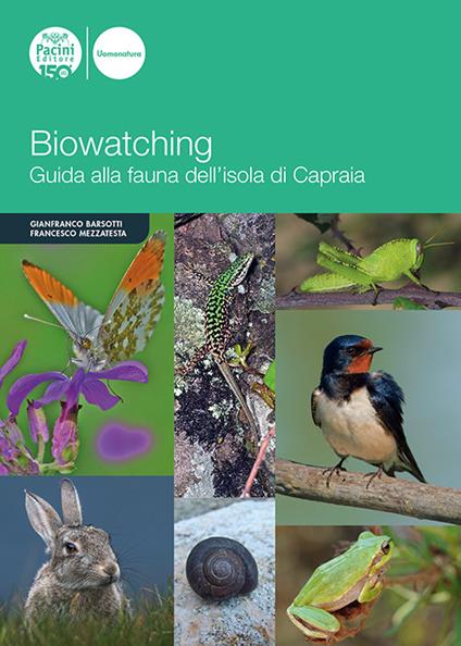 Biowatching. Guida alla fauna dell’Isola di Capraia - Gianfranco Barsotti,Francesco Mezzatesta - copertina
