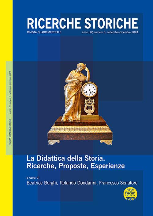 Ricerche storiche (2024). Vol. 3: Settembre-dicembre. «La didattica della storia. Ricerche, proposte, esperienze» - copertina