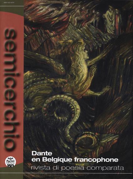 Semicerchio. Rivista di poesia comparata (2025). Ediz. bilingue. Vol. 1-2: Dante en Belgique Francophone - copertina