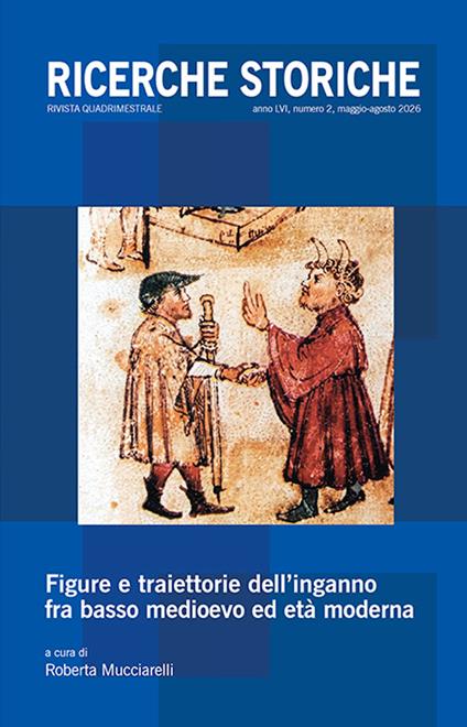 Ricerche storiche (2026). Vol. 2: Figure e traiettorie dell’inganno fra basso medioevo ed età moderna - copertina