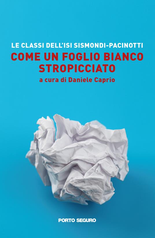 Come un foglio bianco stropicciato - copertina