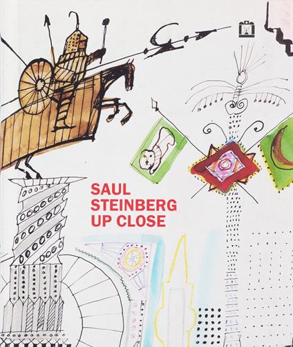 Saul Steinberg up close. Testo inglese a fronte - copertina