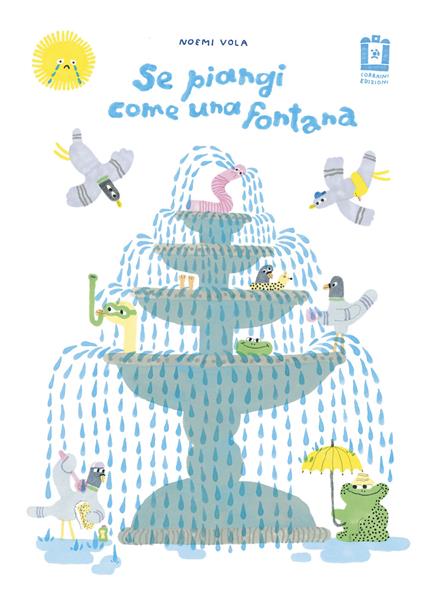 Se piangi come una fontana - Noemi Vola - copertina