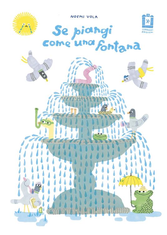 Se piangi come una fontana - Noemi Vola - copertina