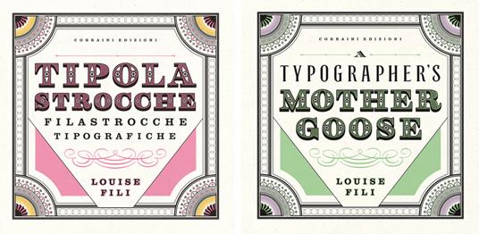 Tipolastrocche. Filastrocche tipografiche. Ediz. illustrata - Louise Fili - copertina