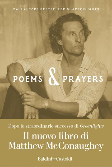 Poems & prayers - Matthew McConaughey - copertina