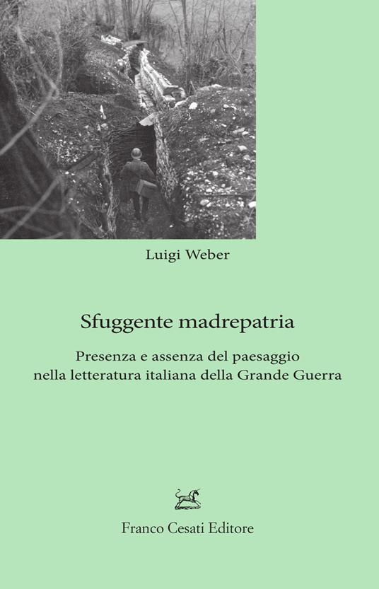 Sfuggente madrepatria. Presenza e assenza del paesaggio nella letteratura italiana della Grande Guerra - Luigi Weber - copertina