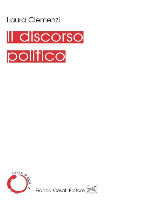 Il discorso politico - Laura Clemenzi - copertina
