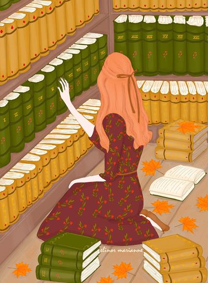 La biblioteca segreta. Quaderno - copertina